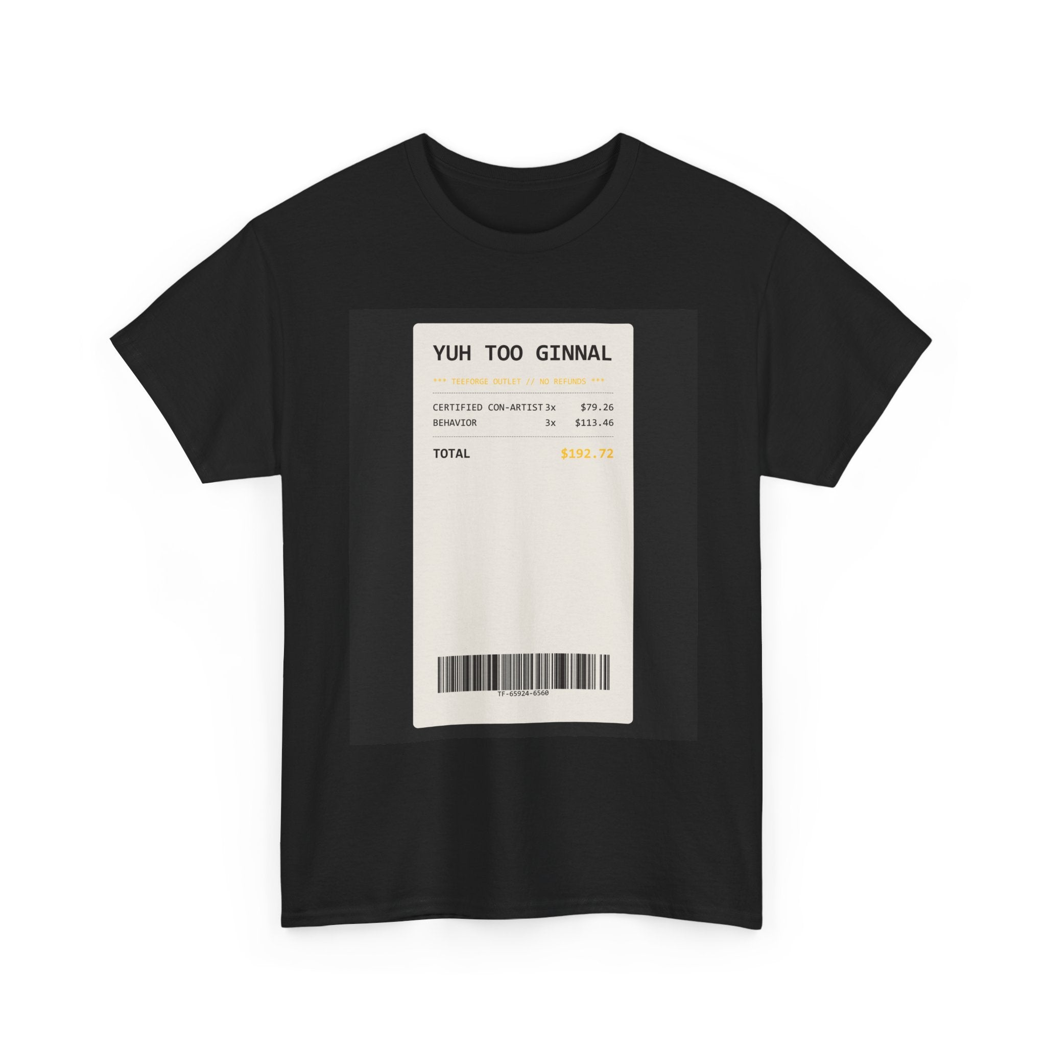 YUH TOO GINNAL graphic tee — product view 3
