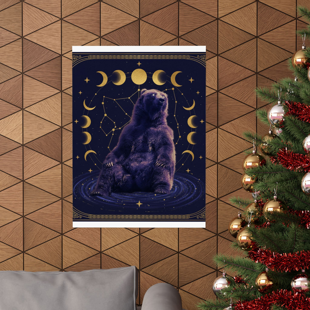 Celestial — Bear — Matte Poster