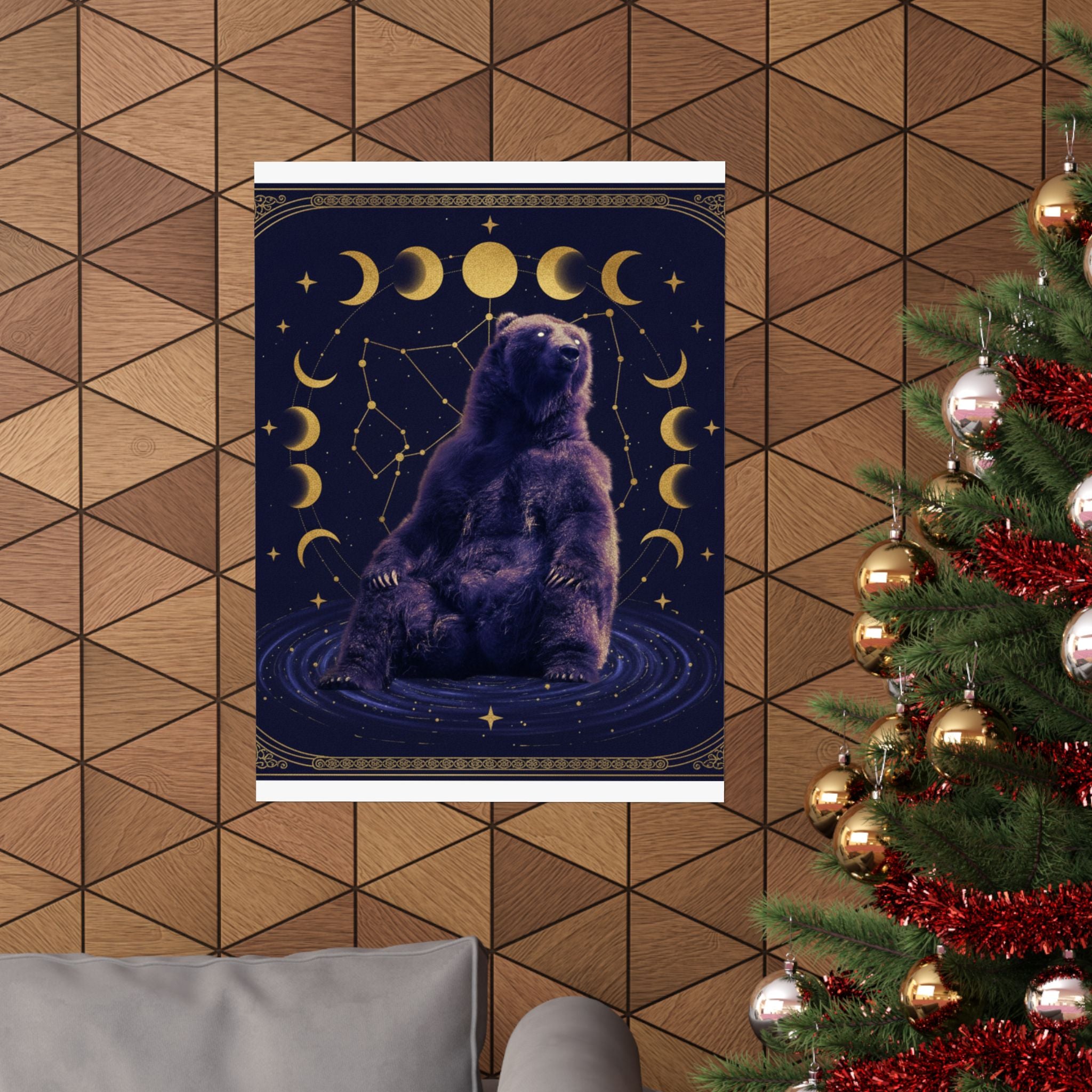 Celestial — Bear — Matte Poster