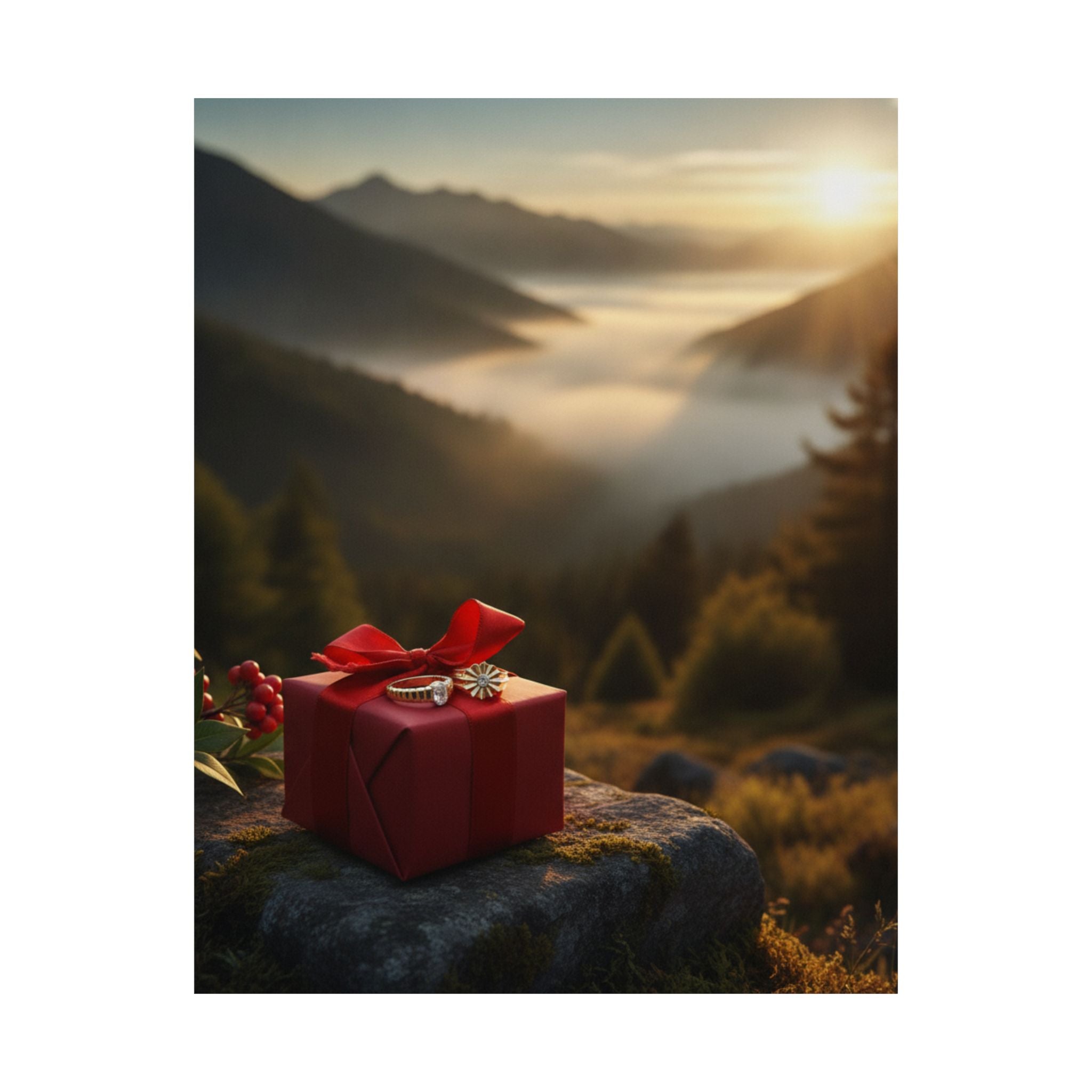 Scenic Nature — Jewelry — Matte Poster