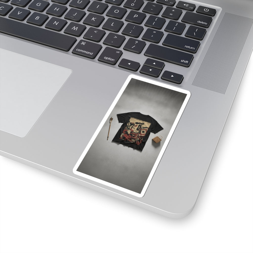 Product Marketing — An Actor Portrait (Wears A Danjuro Mon) — Kiss-Cut Sticker
