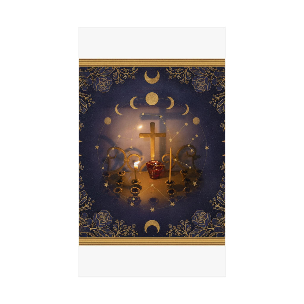 Celestial — Candle — Matte Poster
