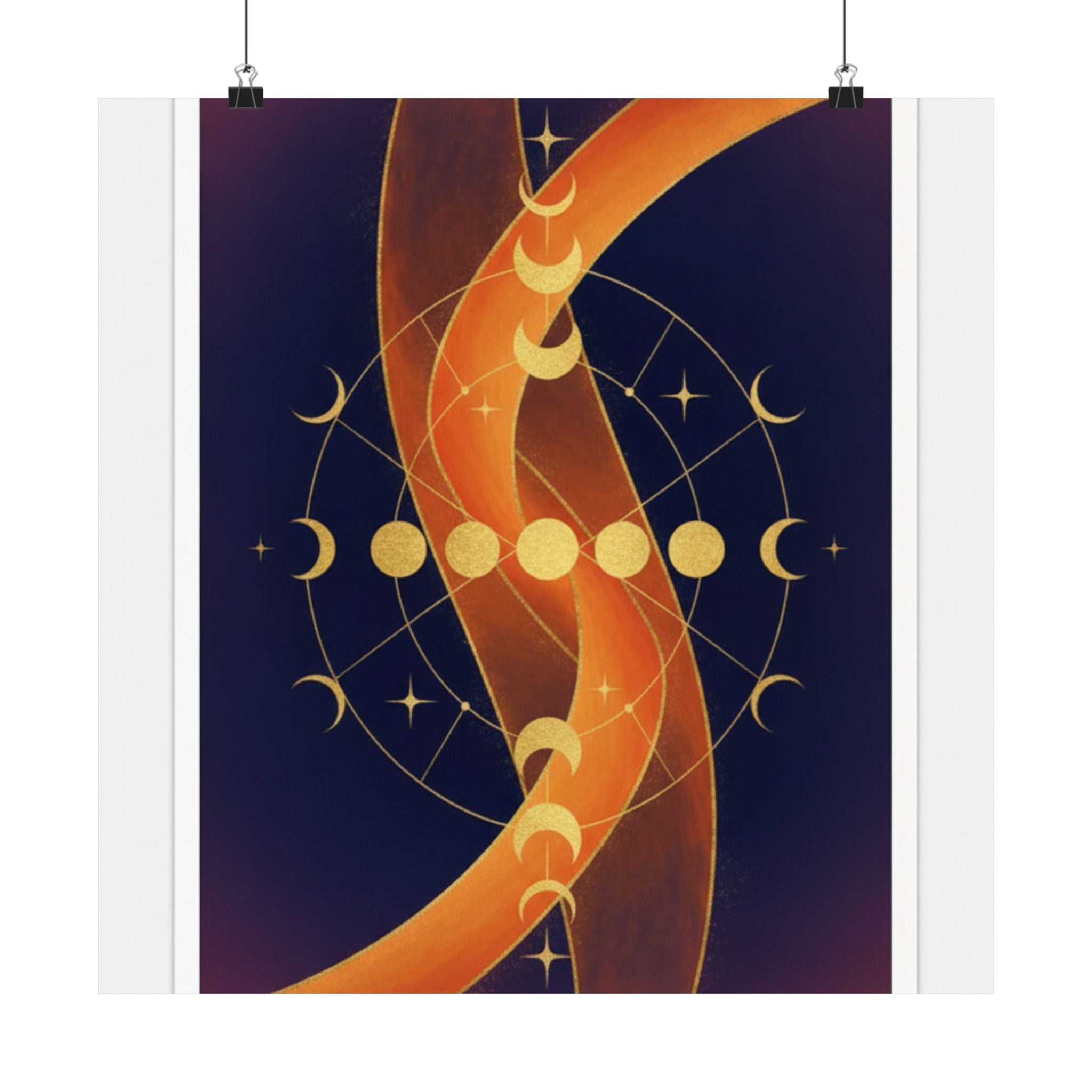 Celestial — Abstract — Matte Poster