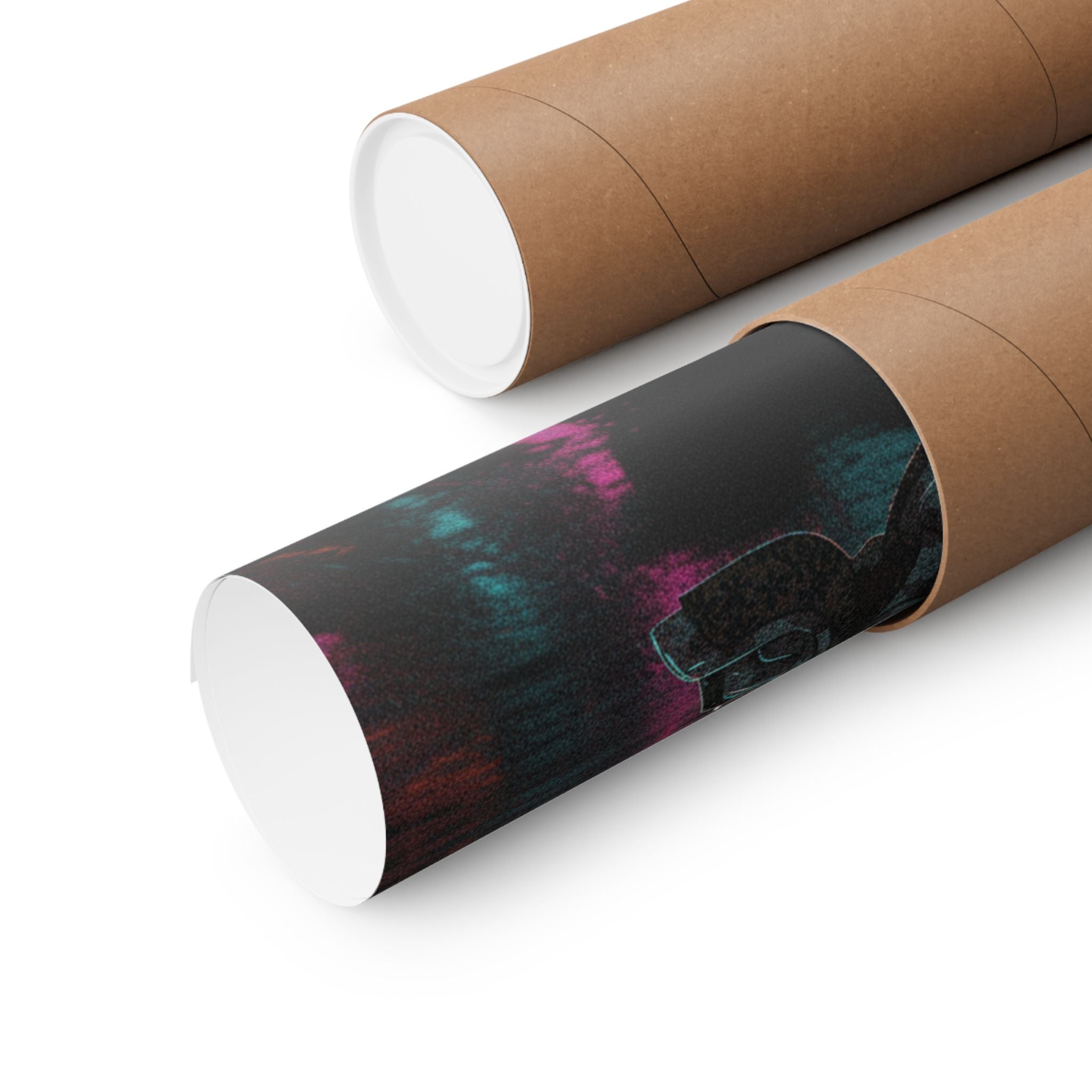 Fast Furious — New Year Greeting Card For "Rat" Year — Matte Poster