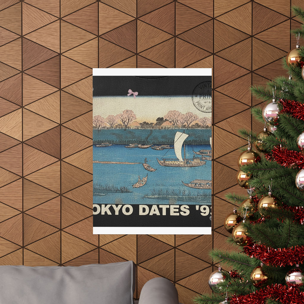 Vintage Bootleg — Sumidagawa Mimeguri Hana Zakari No Kei — Matte Poster