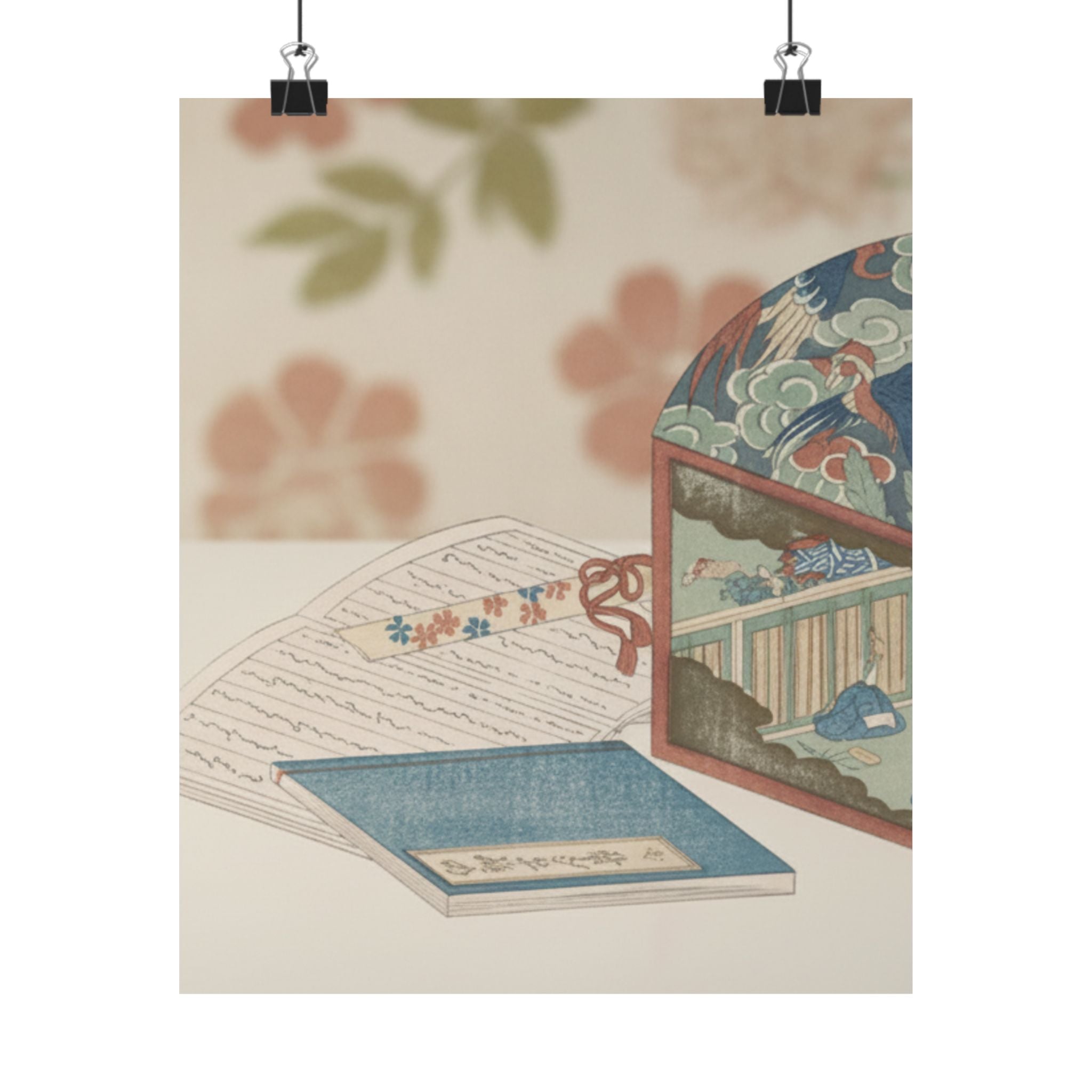 Product Marketing — Box And Books — Matte Poster