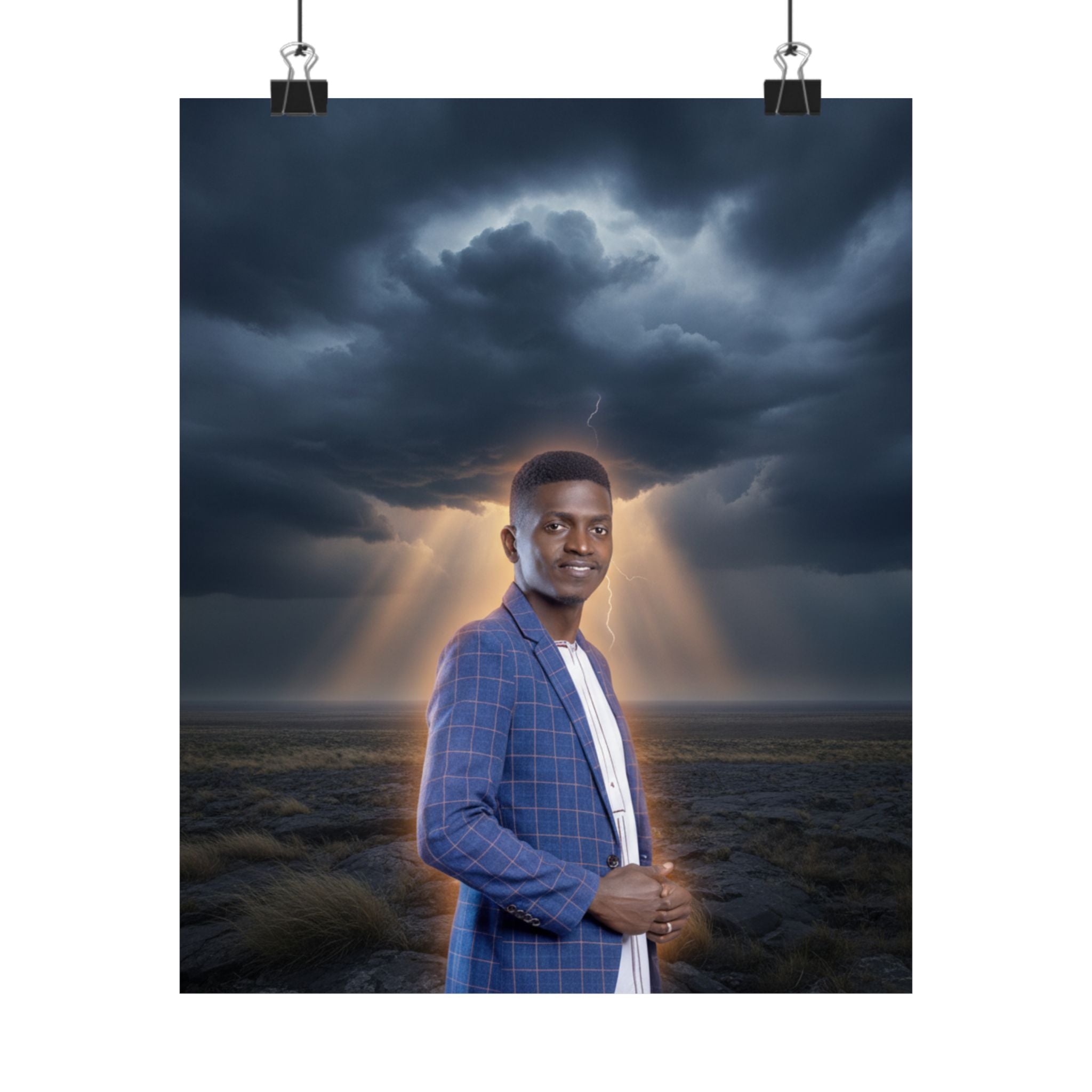 Dramatic Storm art print — product view 24