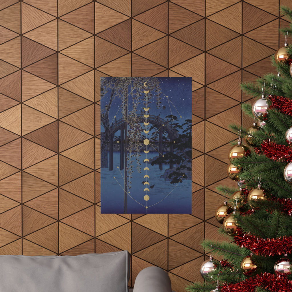 Celestial — In The Kameido Tenjin Shrine Compound — Matte Poster