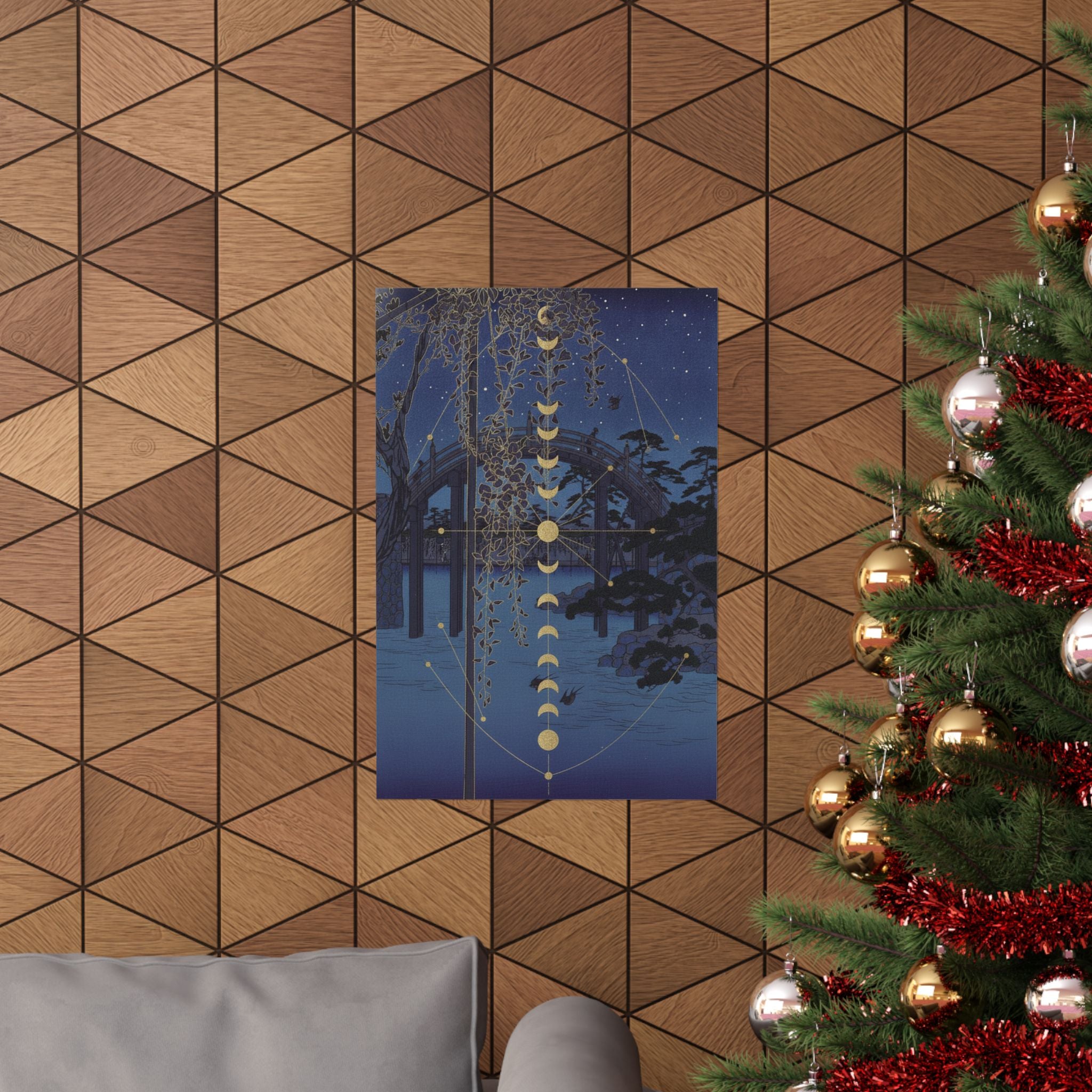 Celestial — In The Kameido Tenjin Shrine Compound — Matte Poster