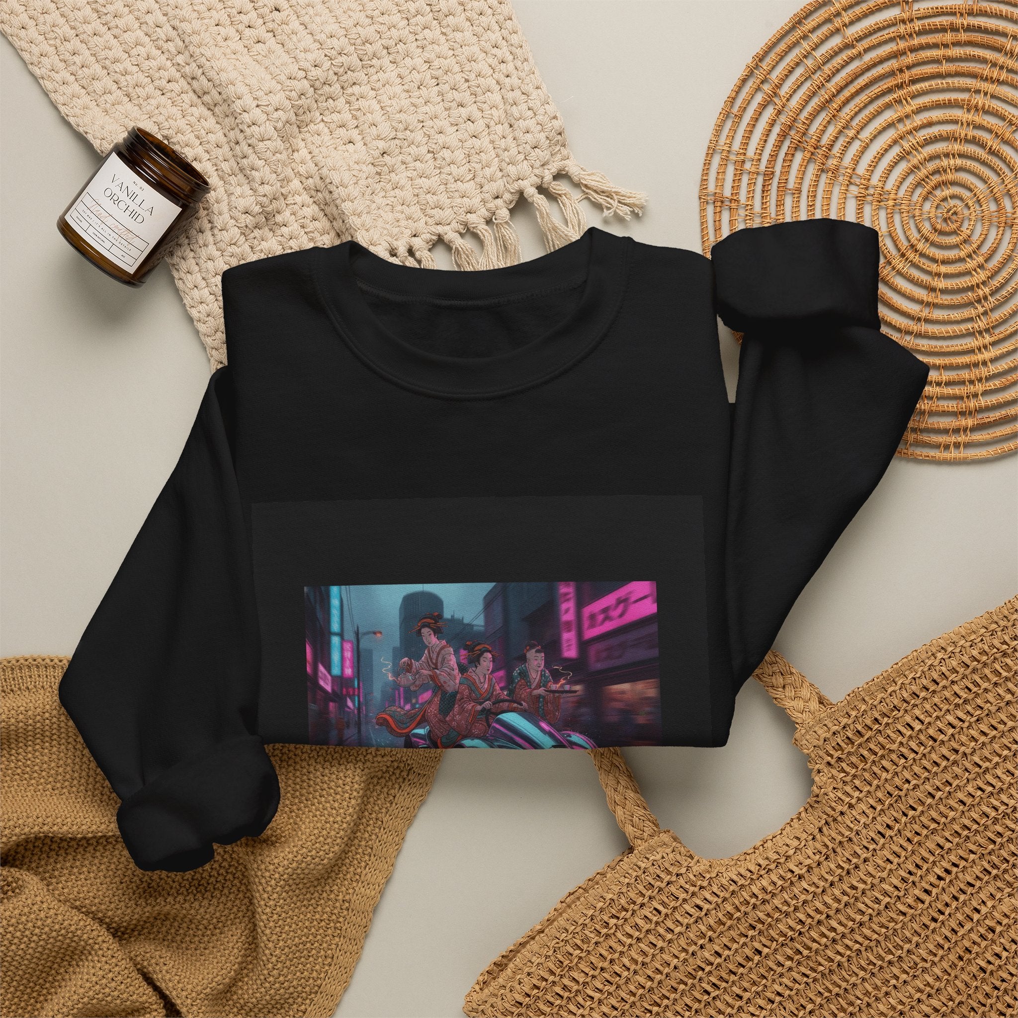 ALL GAS NO BRAKES crewneck sweatshirt — product view 12