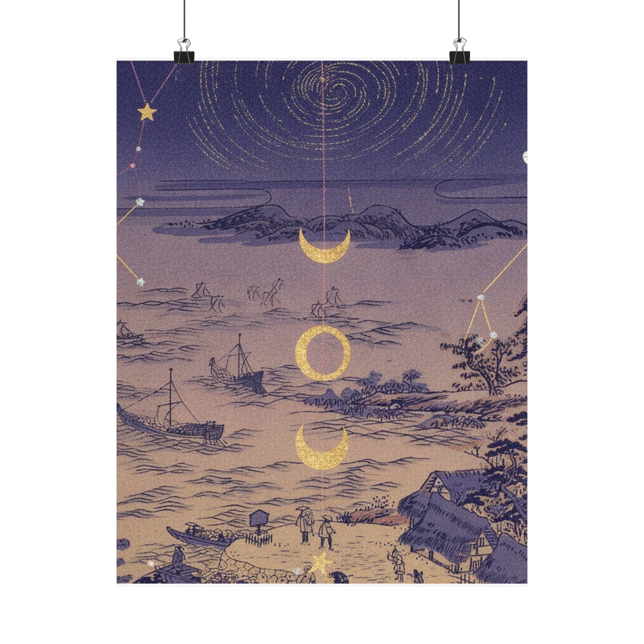 BORN FROM STARS | Sails Returning To Yahashi — Matte Poster