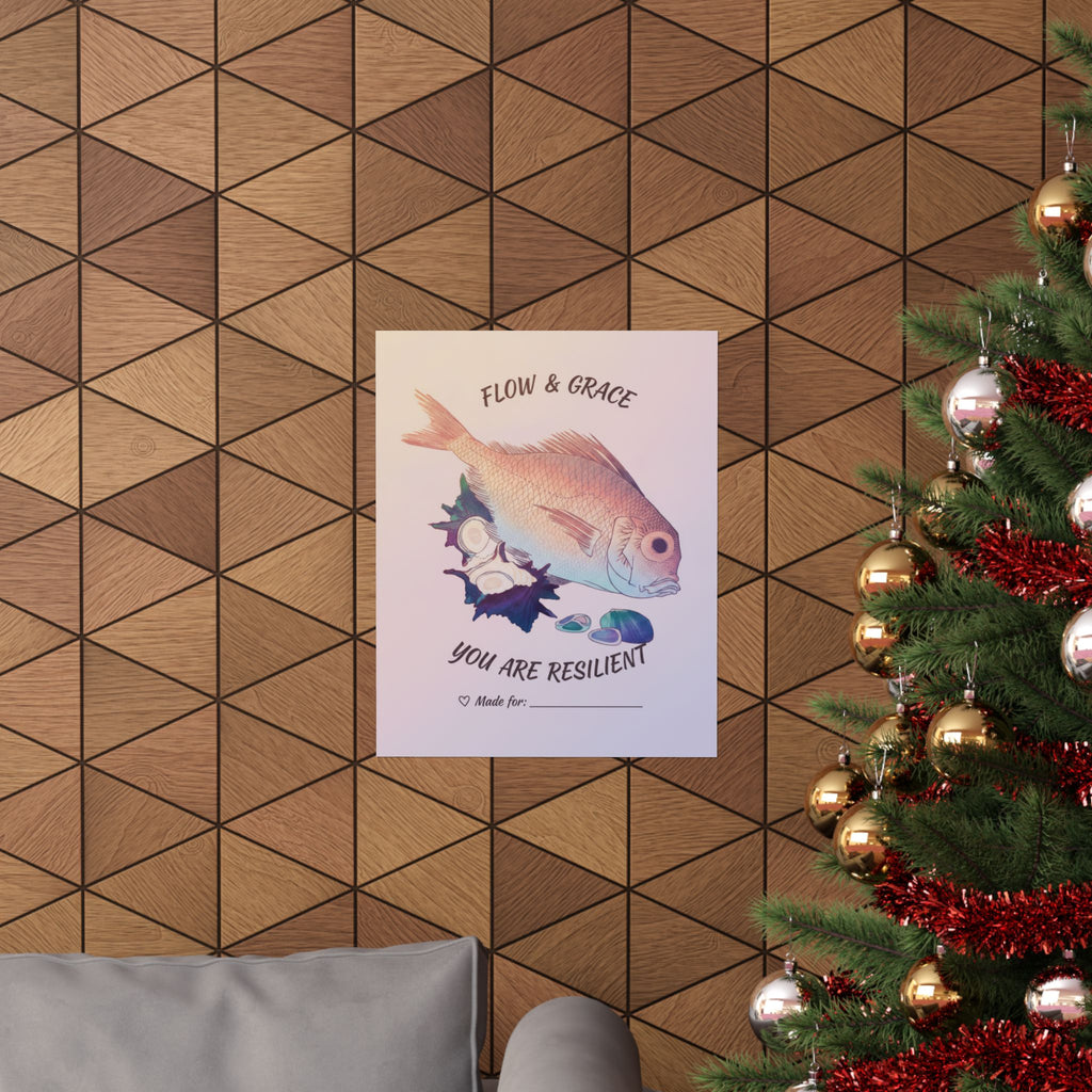 Affirmation — Tai Fish And Top-Shells — Matte Poster