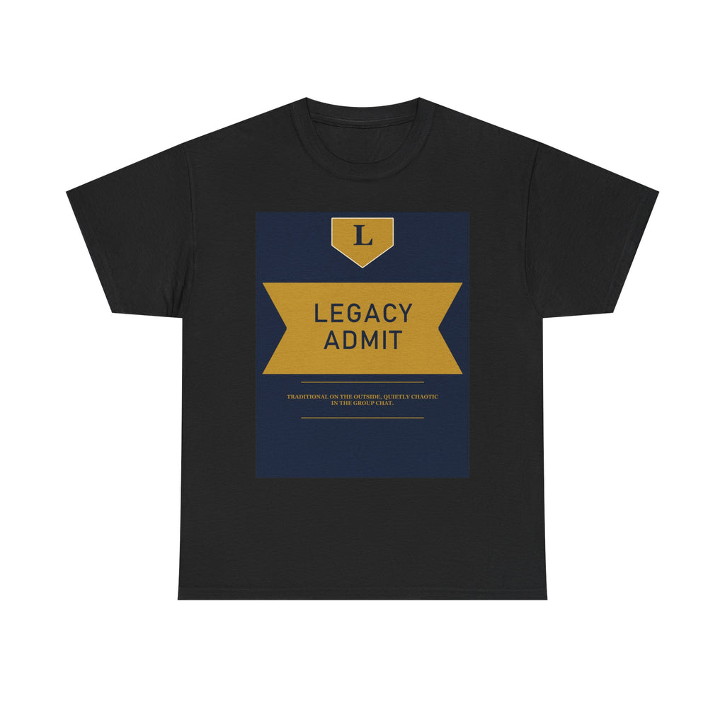 LEGACY ADMIT graphic tee by Zukkay