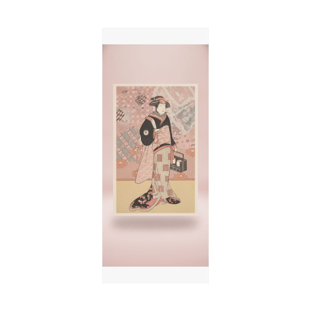 Product Marketing — The Actor Iwai Hanshiro Iv As A Woman In A Black Kimono — Matte Poster