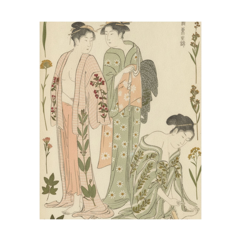 Botanical — Cutting The Toenails; The Toilet After The Bath — Matte Poster