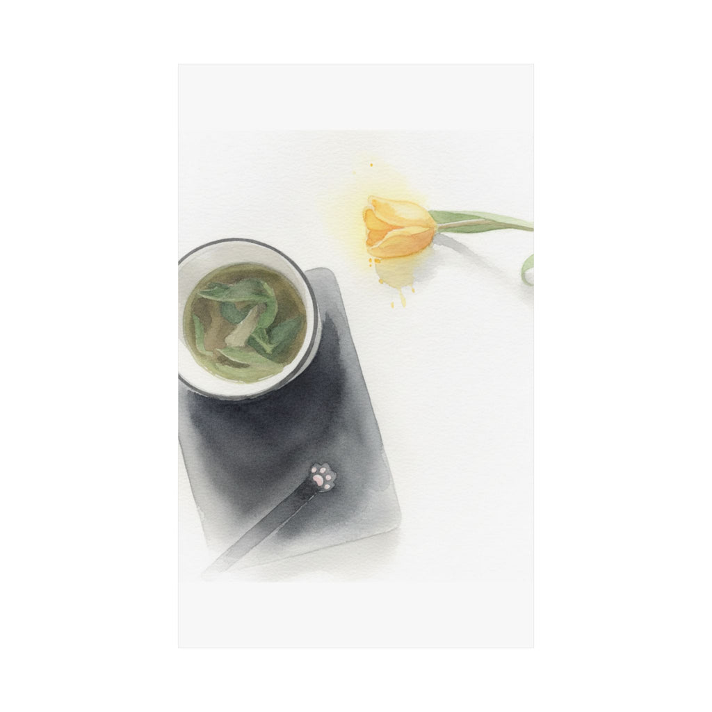 Watercolor — Flower — Matte Poster
