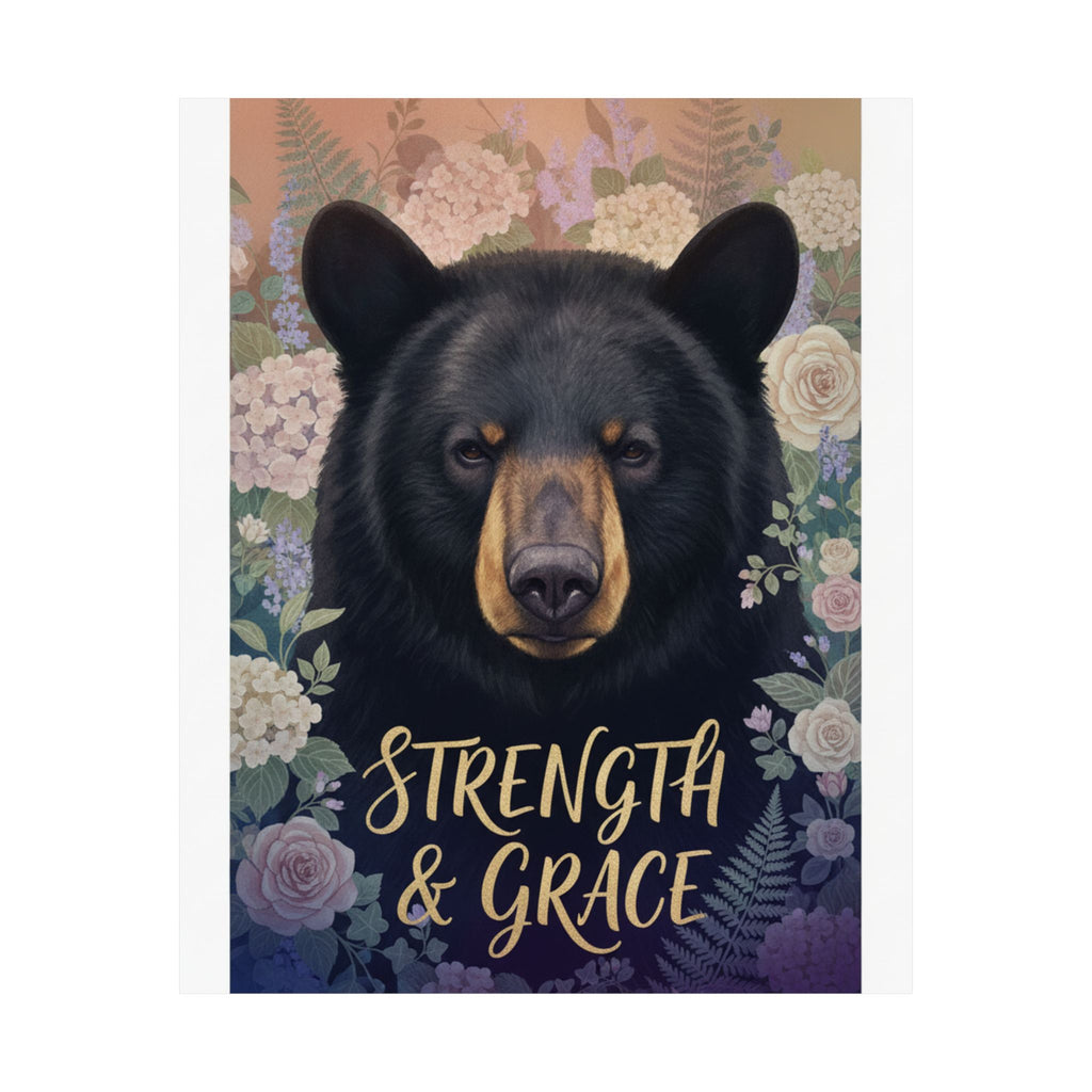 Affirmation — Bear — Matte Poster