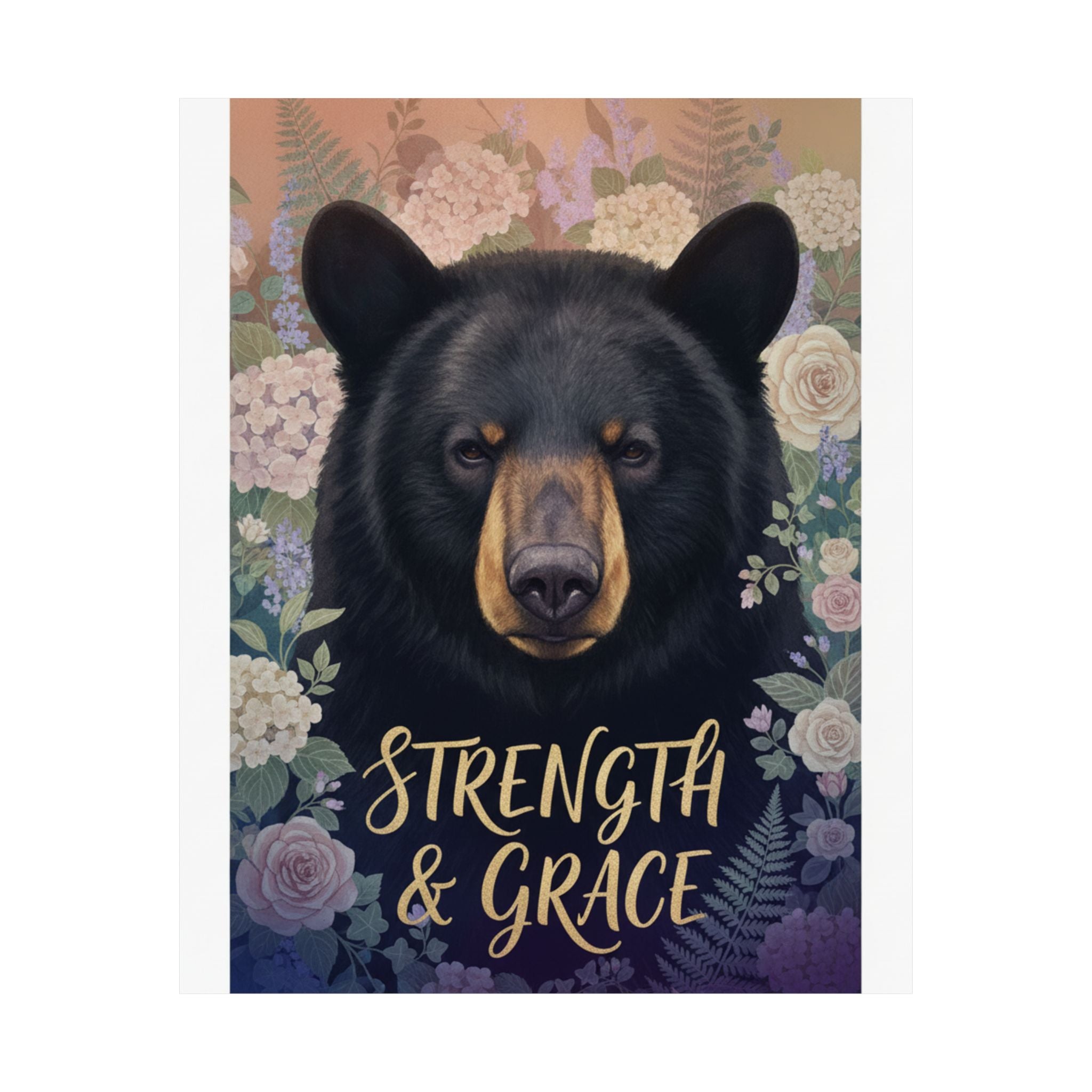 Affirmation — Bear — Matte Poster