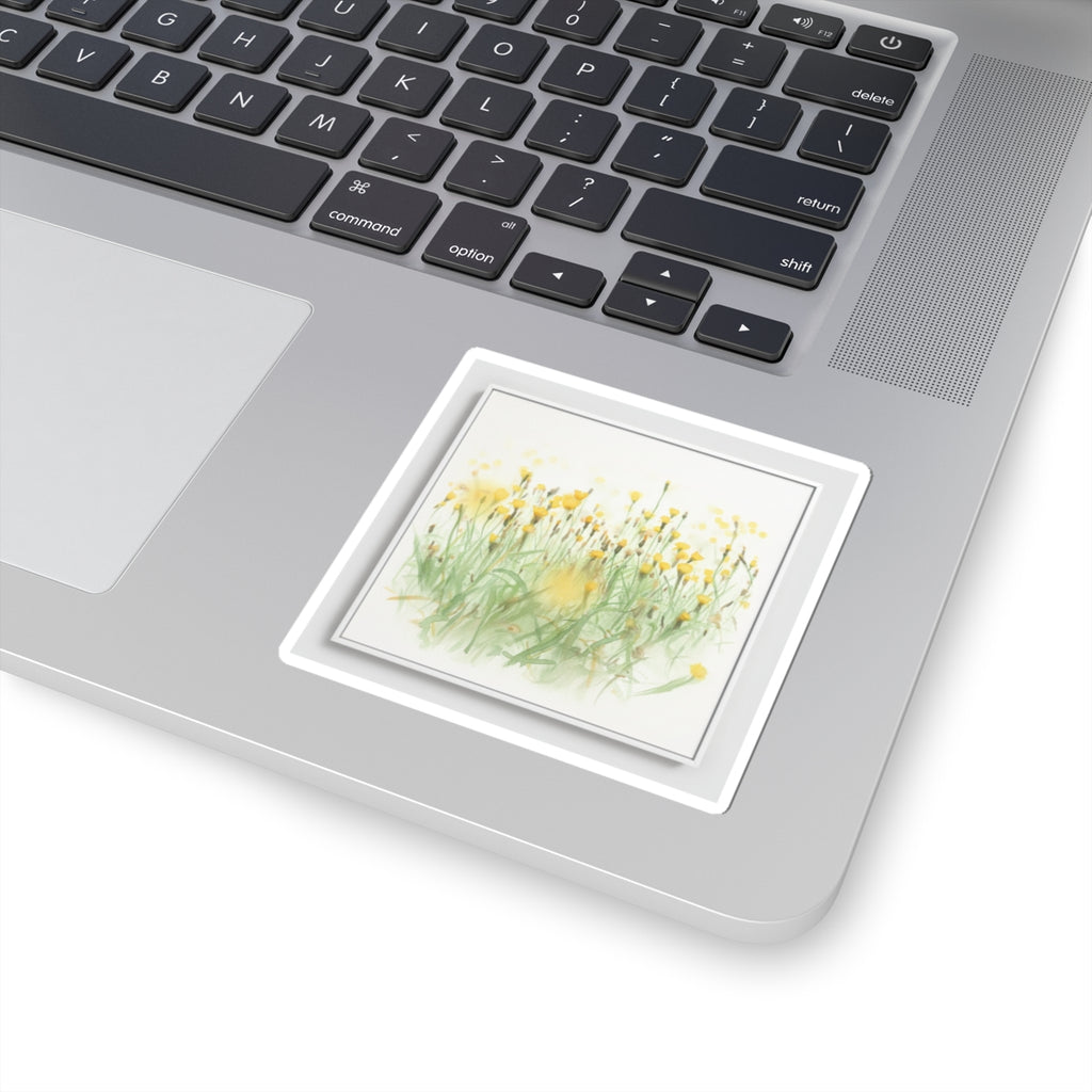 Watercolor — Flower — Kiss-Cut Sticker