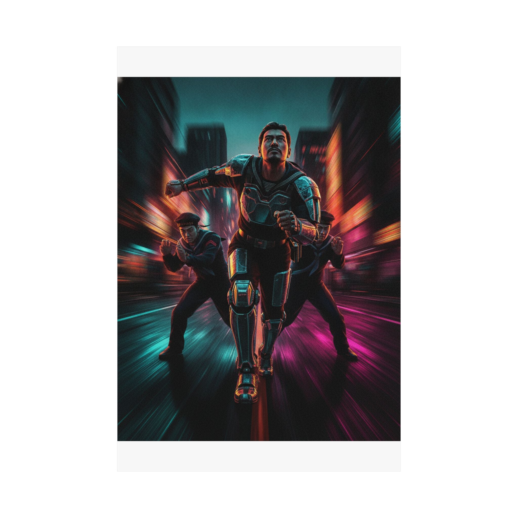 Fast Furious — Sailor Tanaka Ichitarō, From The Series Mirror Of Army And Navy Heroes — Matte Poster