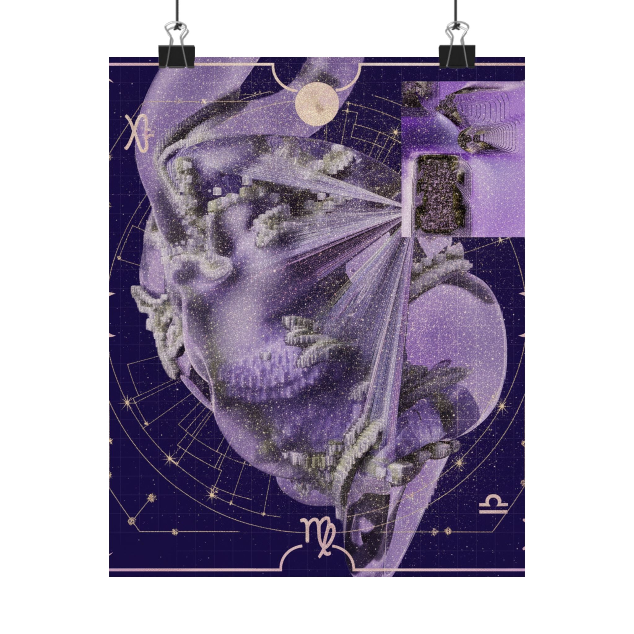Celestial — Abstract — Matte Poster