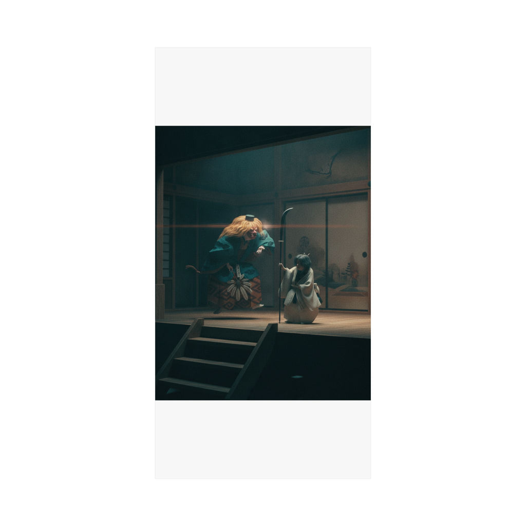 Cinematic — Scene From Noh Dance — Matte Poster