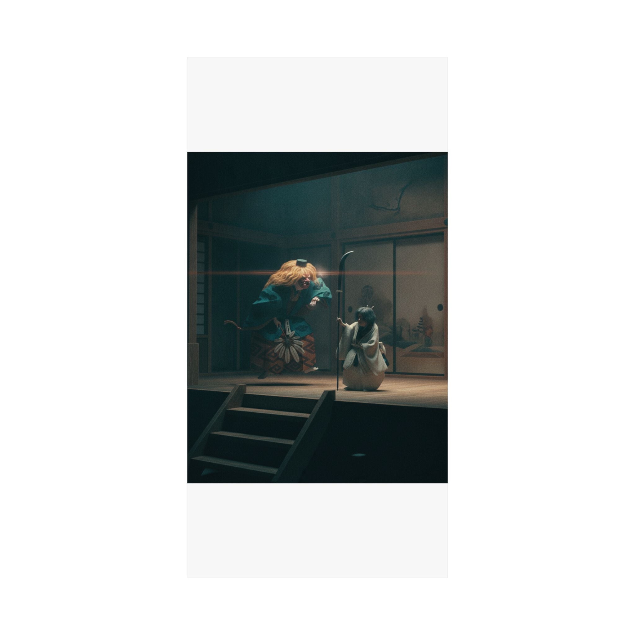 Cinematic — Scene From Noh Dance — Matte Poster