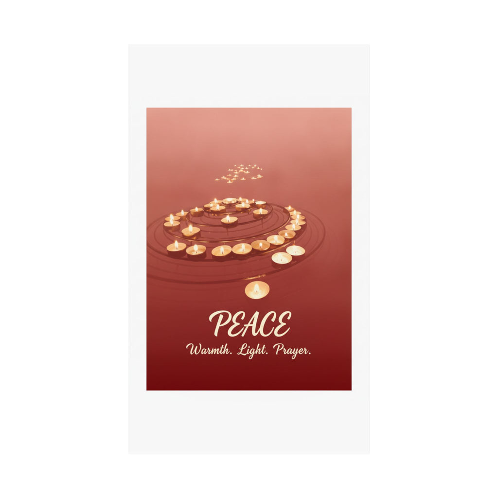 Affirmation — Candle — Matte Poster