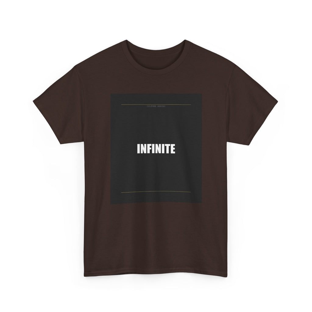 INFINITE Bold Type Charcoal Block Graphic Tee