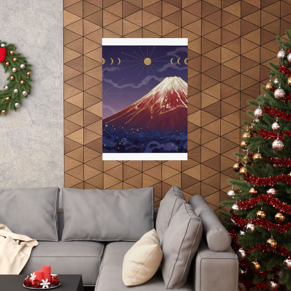 Celestial — South Wind, Clear Sky (Gaifū Kaisei), Also Known As Red Fuji, From The Series Th — Matte Poster