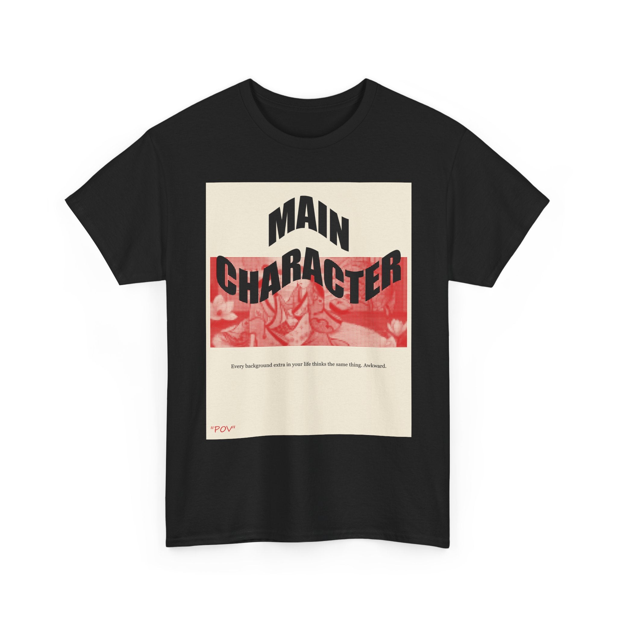 MAIN CHARACTER graphic tee — product view 3
