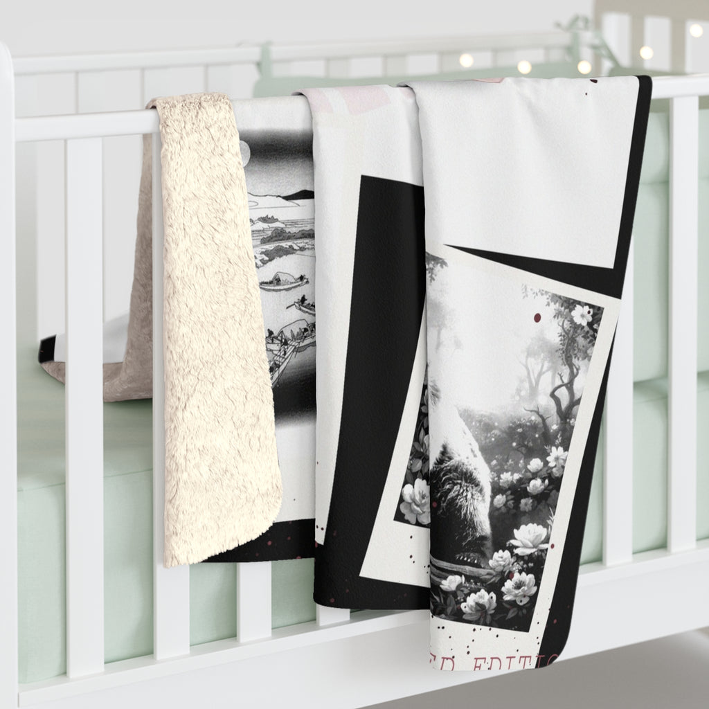 Clothing Collage Throw Blanket