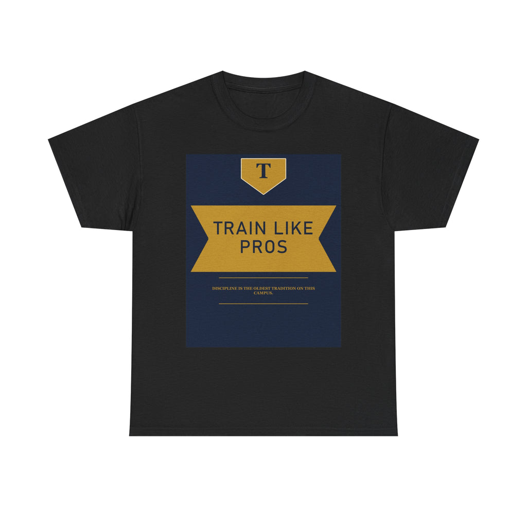 TRAIN LIKE PROS graphic tee by Zukkay