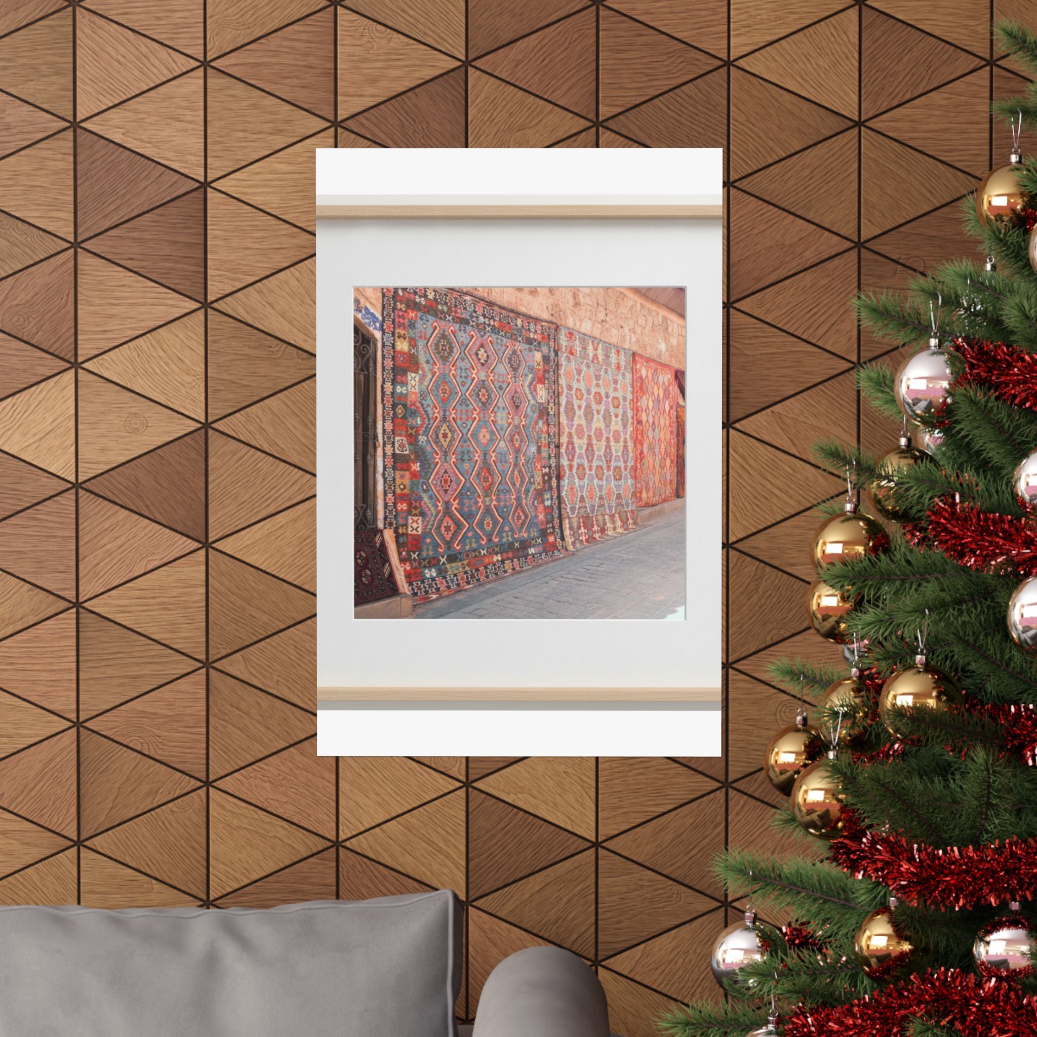 Watercolor — Rug — Matte Poster
