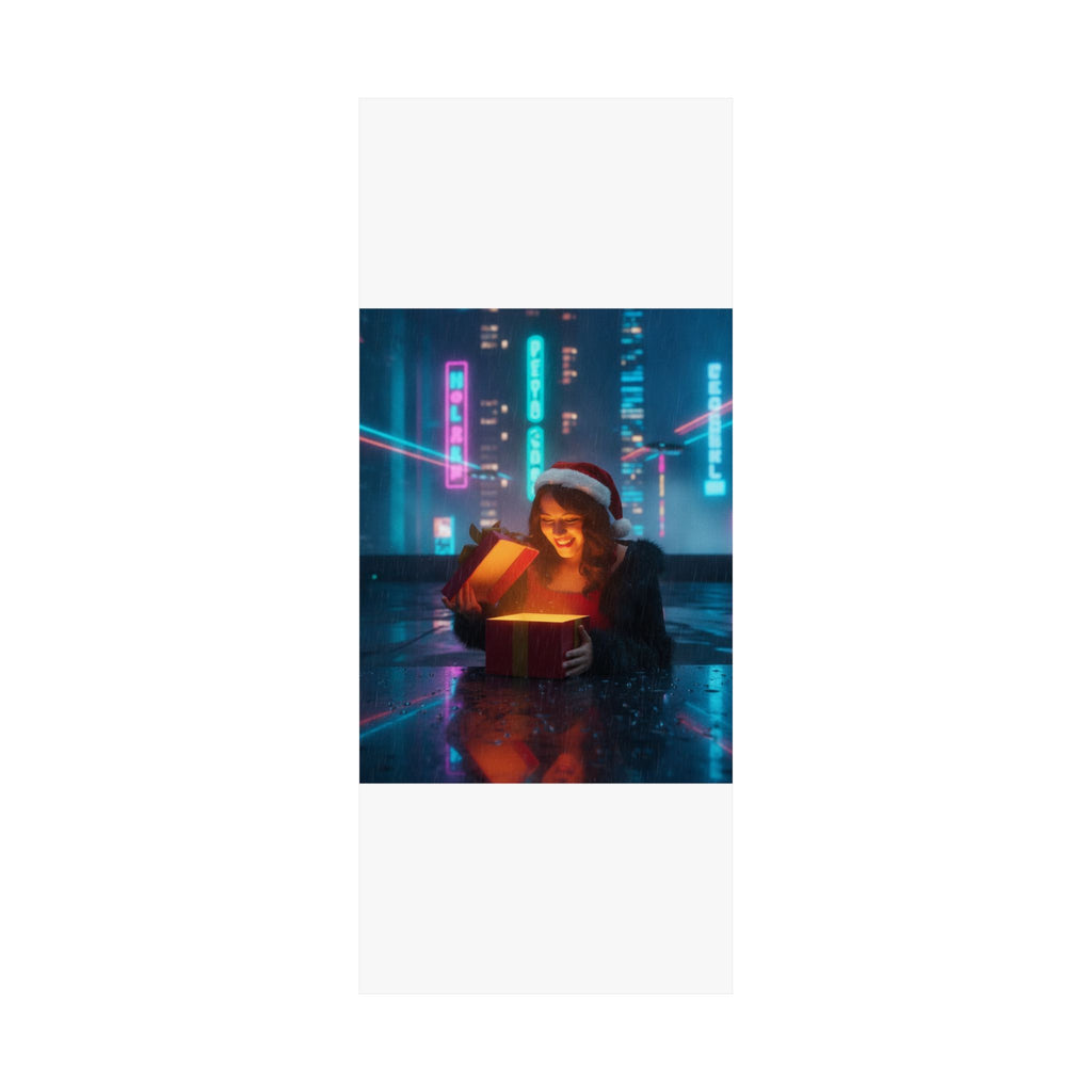 Neon Noir — Person — Matte Poster