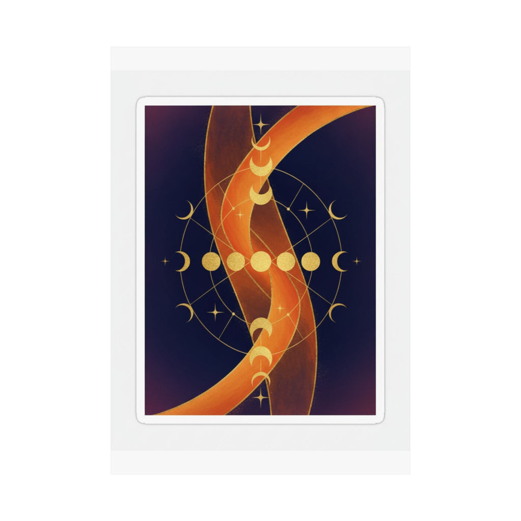 Celestial — Abstract — Matte Poster