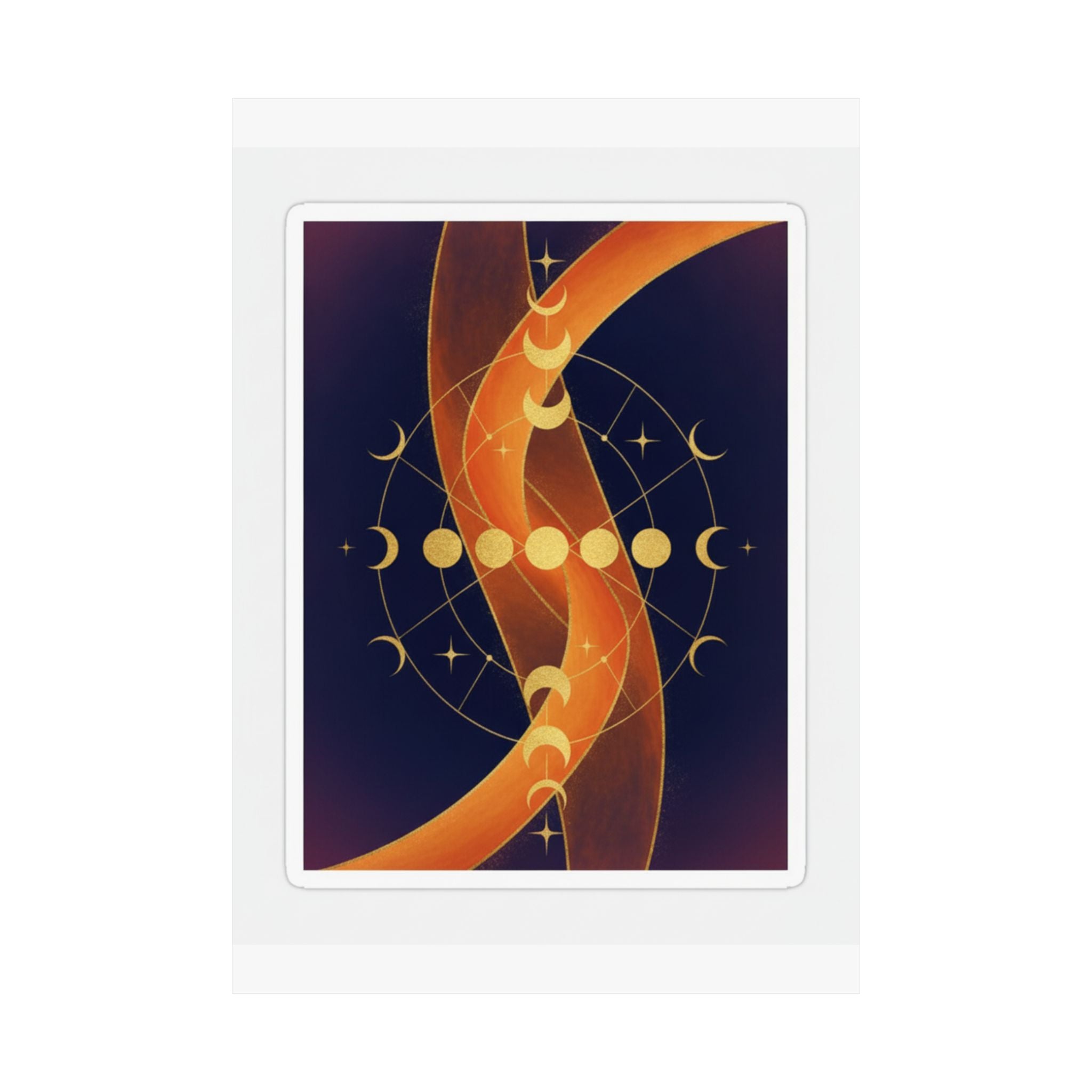 Celestial — Abstract — Matte Poster
