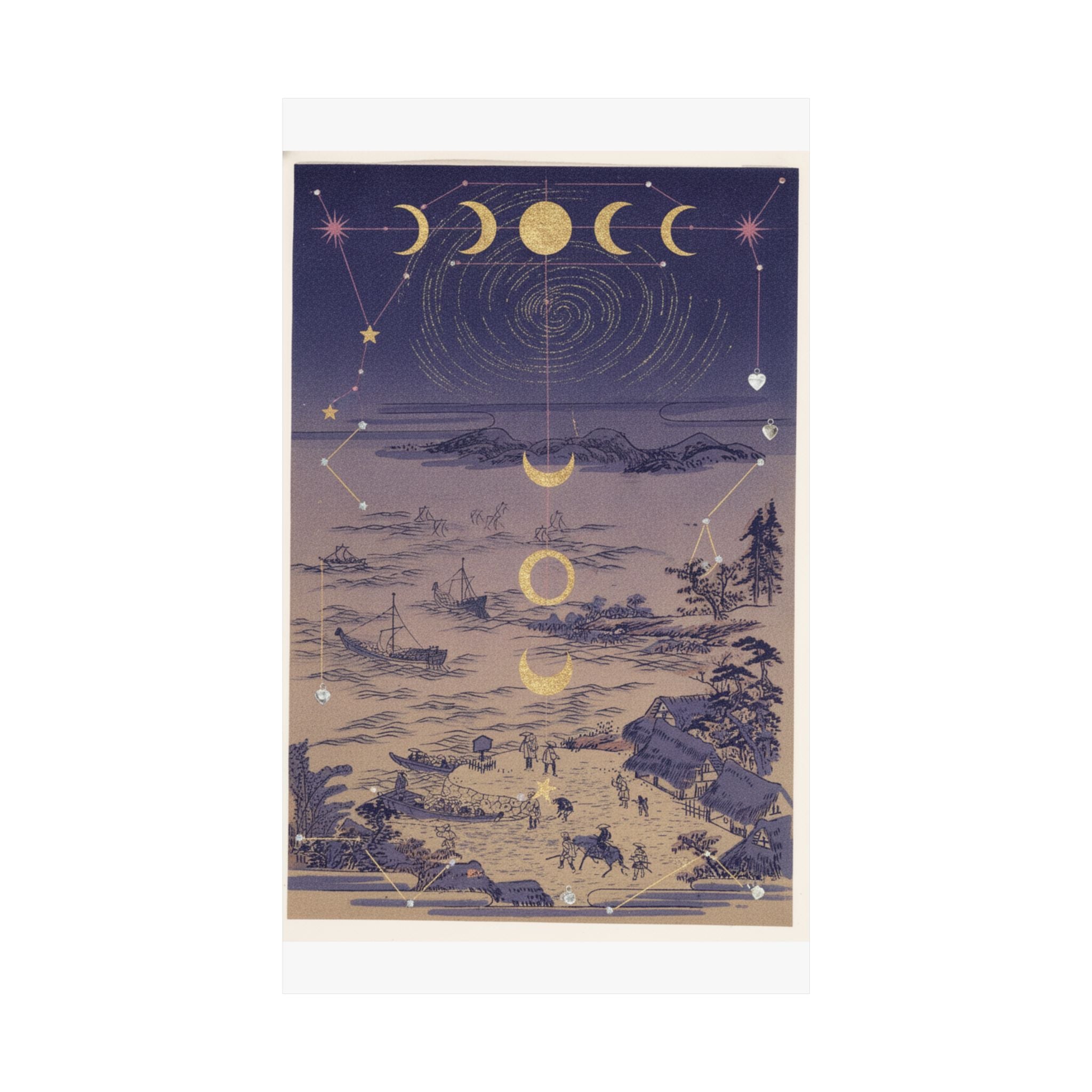 Celestial — Sails Returning To Yahashi — Matte Poster