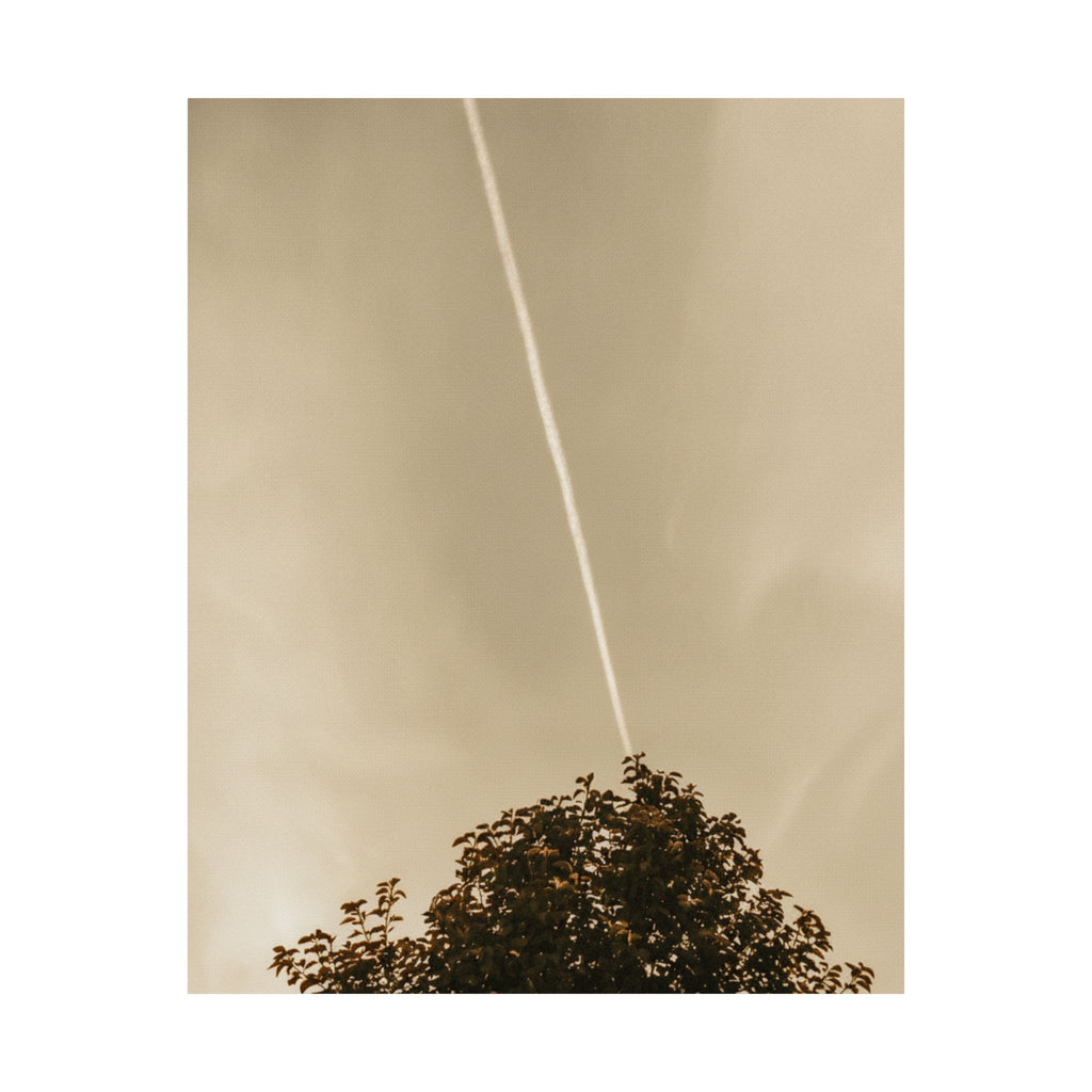 Scenic Nature — Contrail — Matte Poster