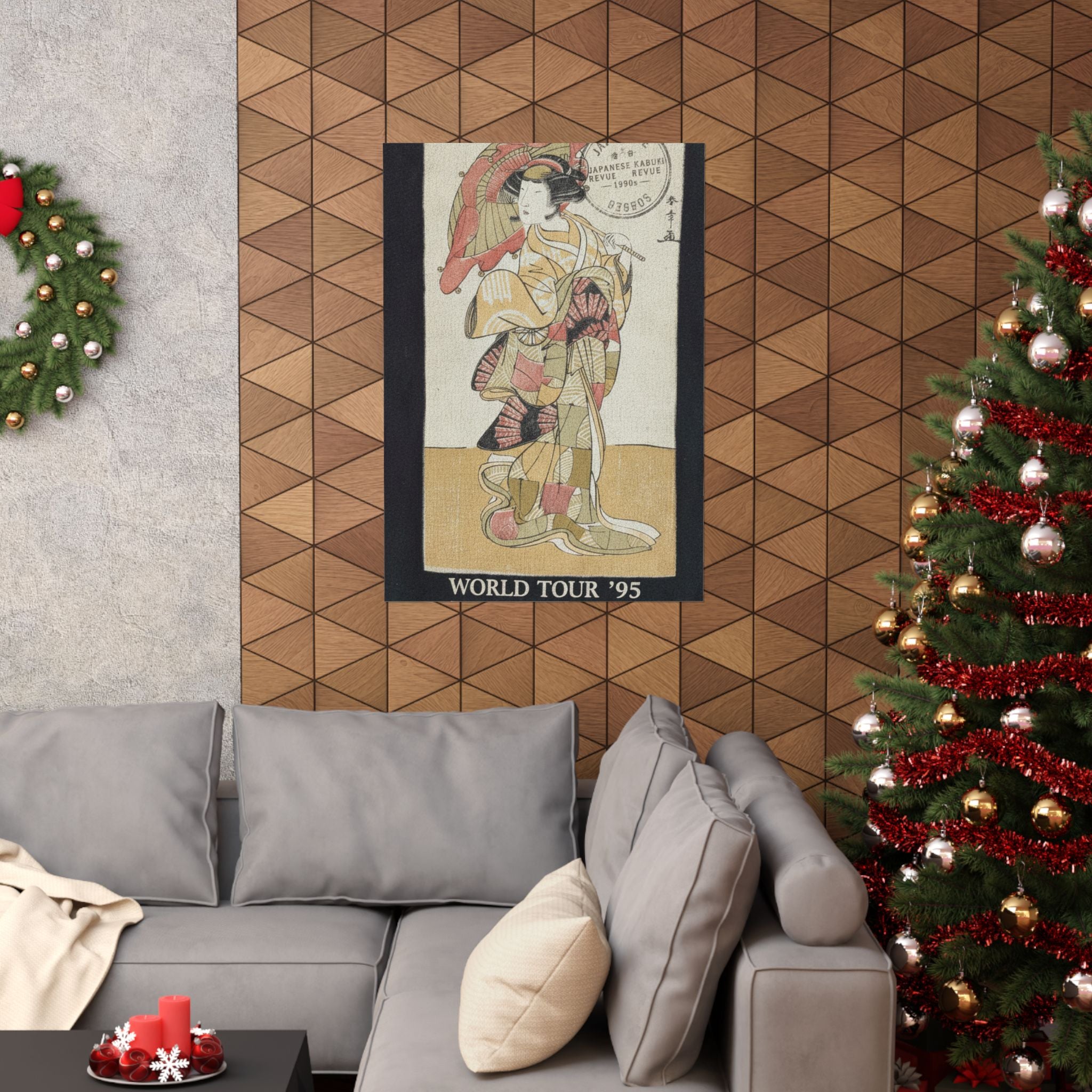 Vintage Bootleg — The First Nakamura Tomijuro As A Woman Dancer — Matte Poster