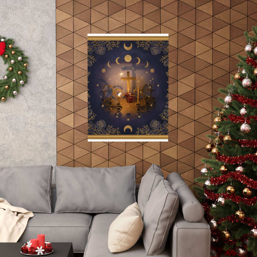 Celestial — Candle — Matte Poster