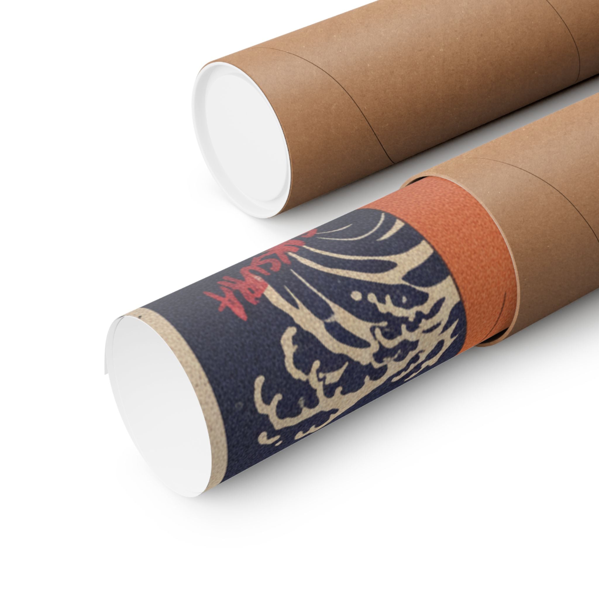 Japanese Street — Geisha, Probably A Singing Girl — Matte Poster