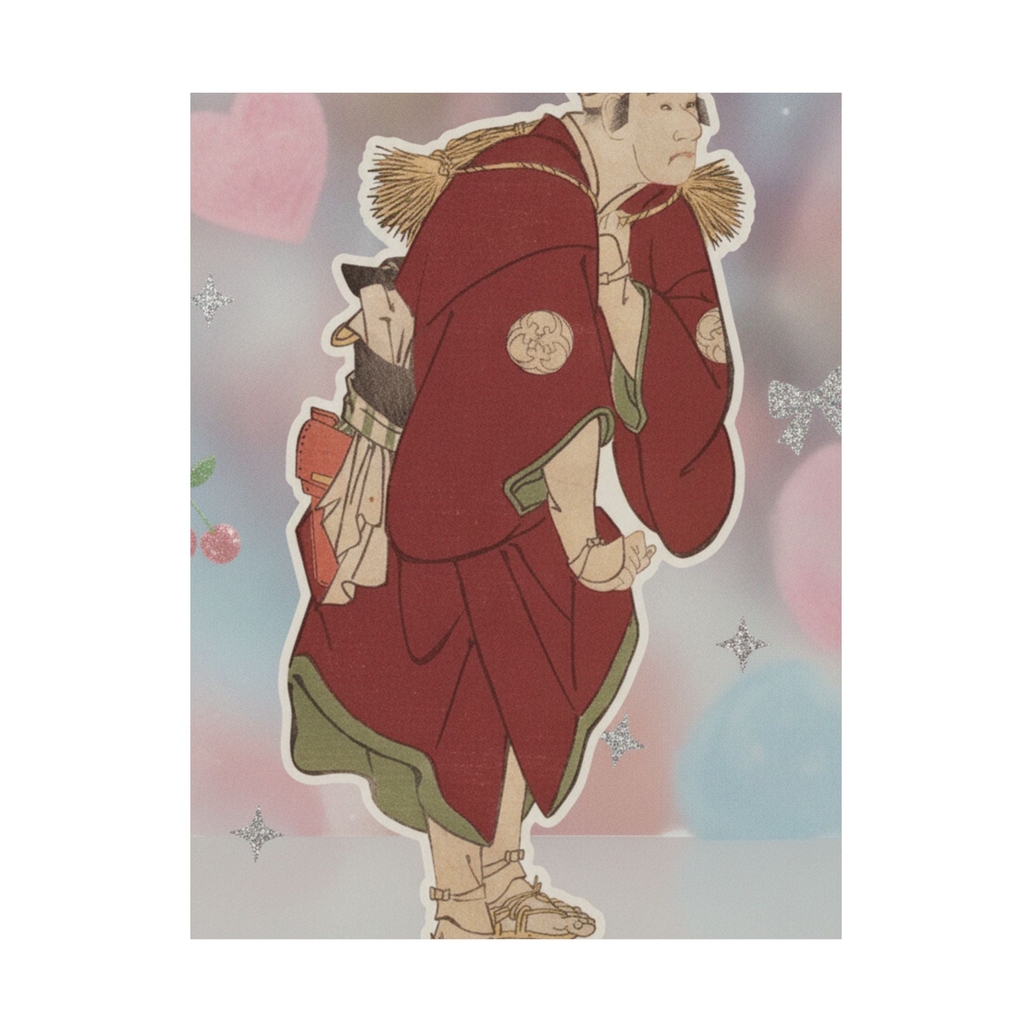 Product Marketing — Bandō Mitsugorō Ii As The Farmer Asakusa No Jirōsaku — Matte Poster