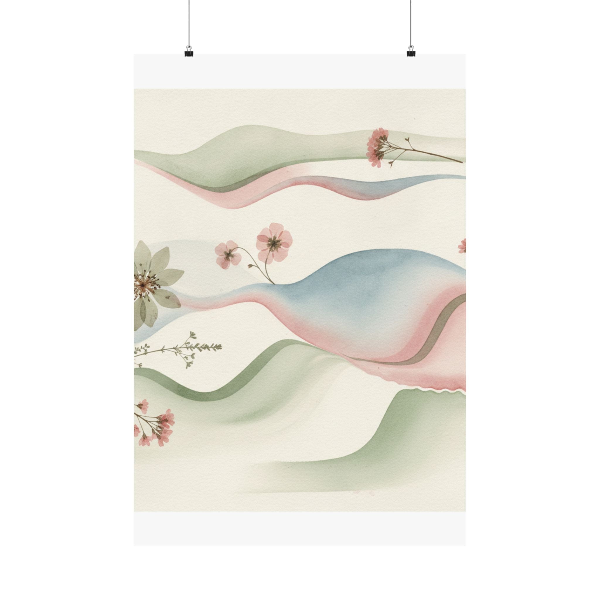 Botanical — Abstract — Matte Poster