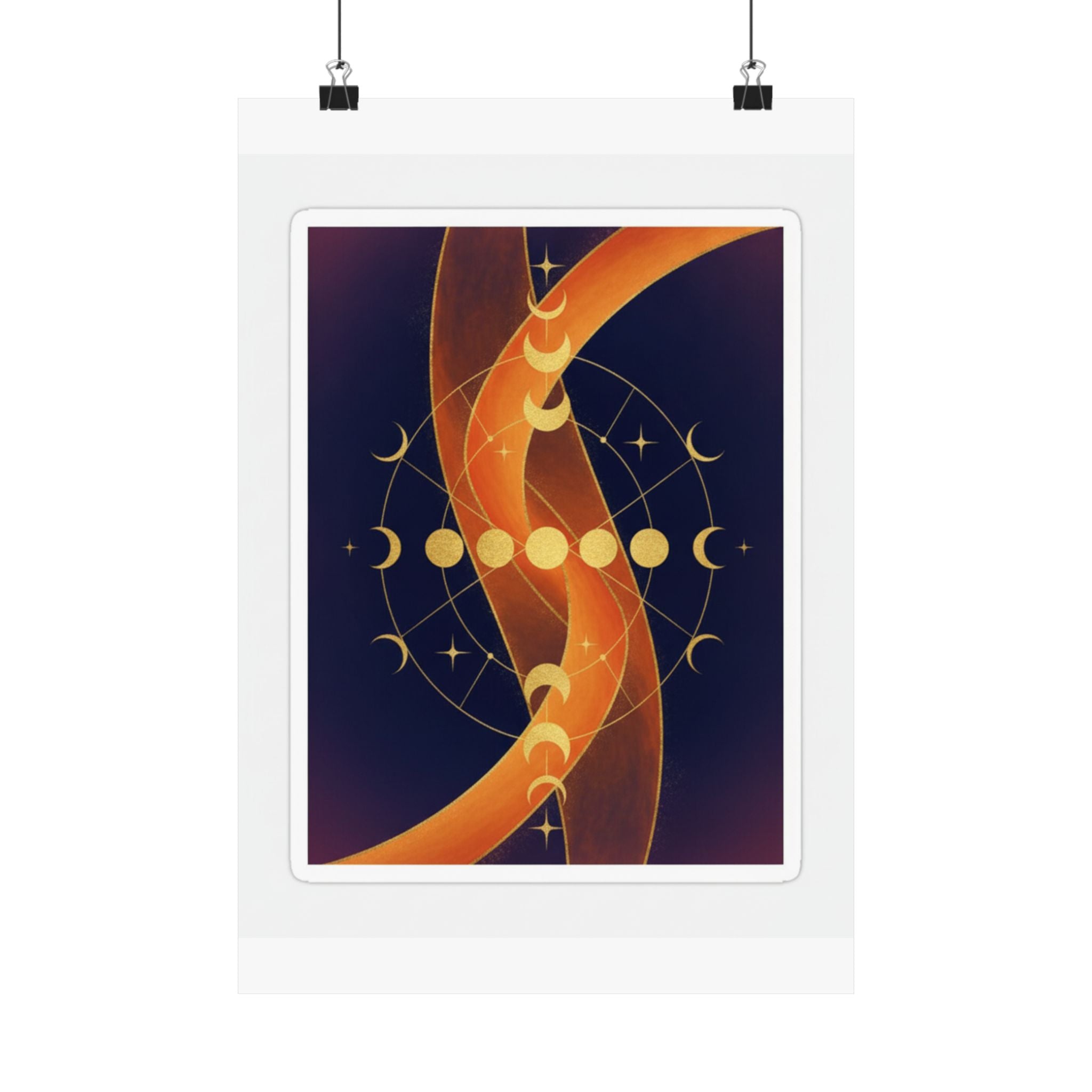 Celestial — Abstract — Matte Poster