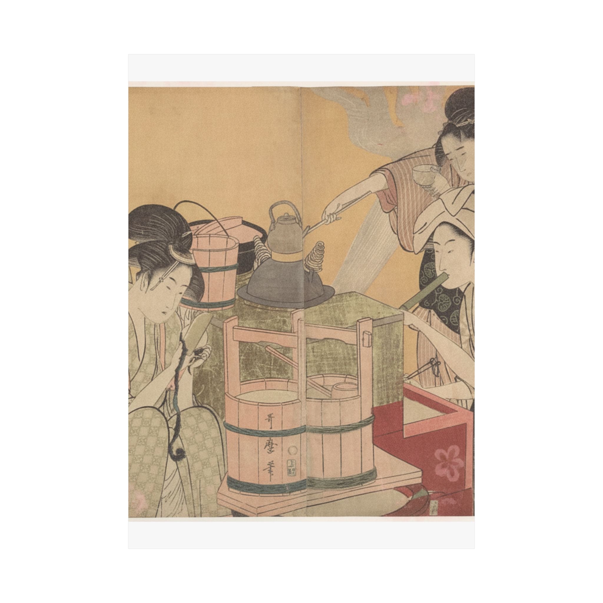 Southern Sunset — Kitchen Scene — Matte Poster