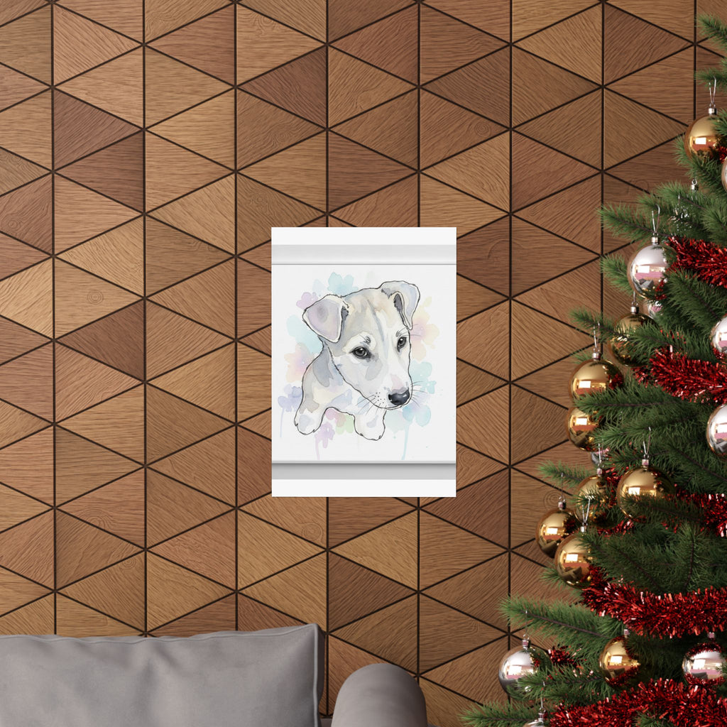 Watercolor — Dog — Matte Poster
