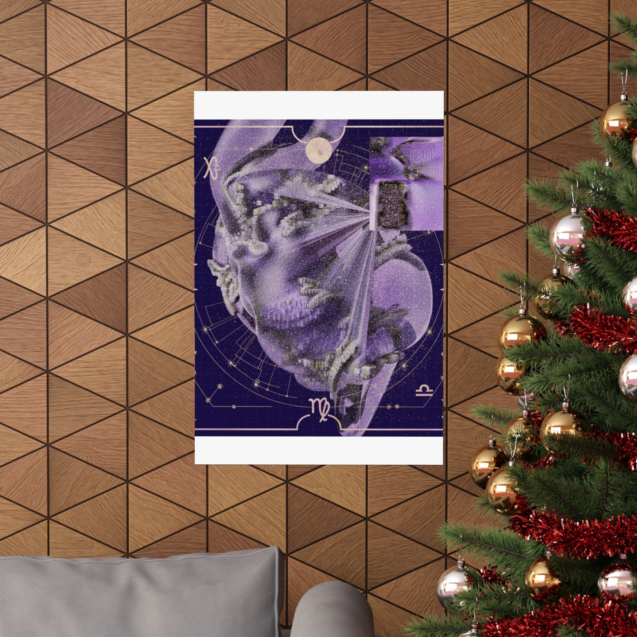 Celestial — Abstract — Matte Poster