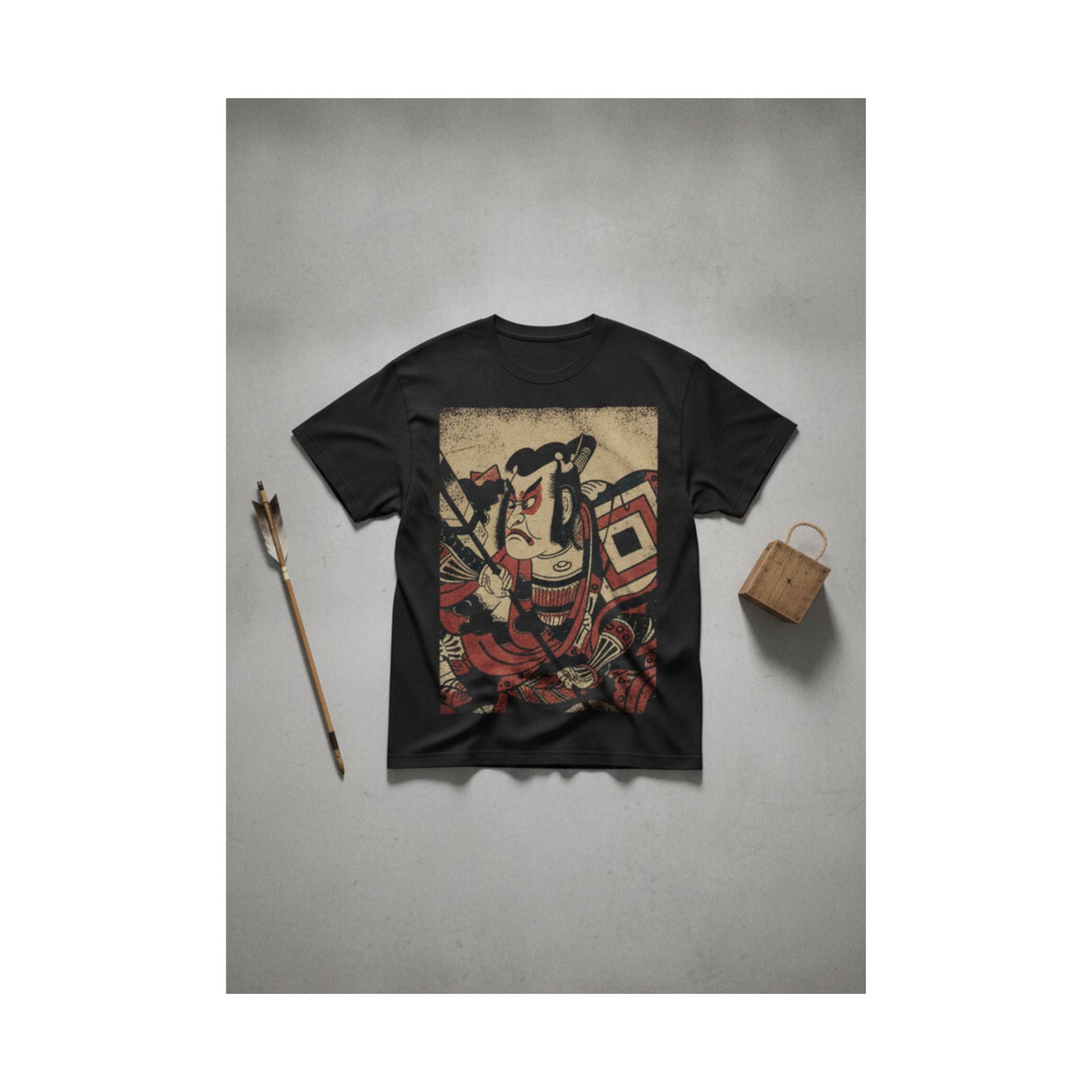 Product Marketing — An Actor Portrait (Wears A Danjuro Mon) — Matte Poster