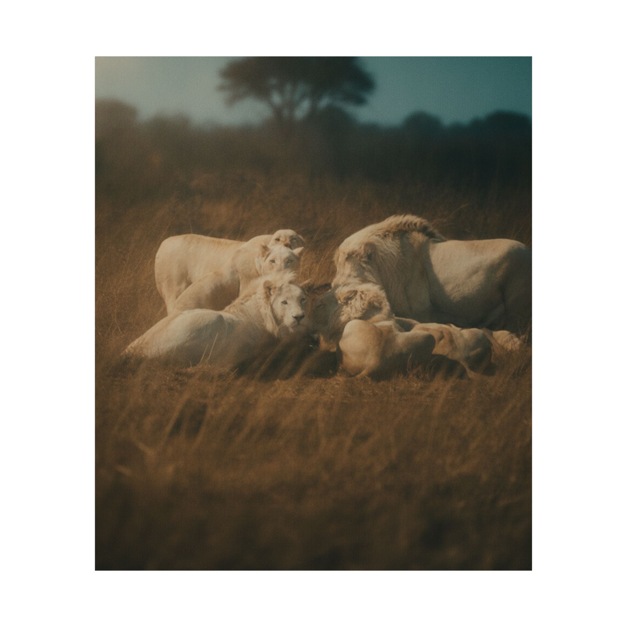 Cinematic — Lion — Matte Poster